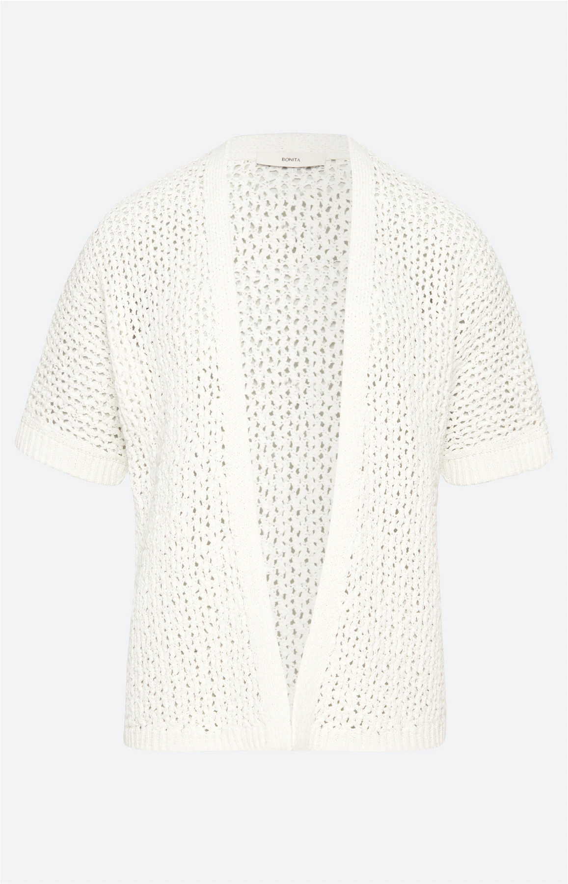 Cardigan zonder sluiting, wit