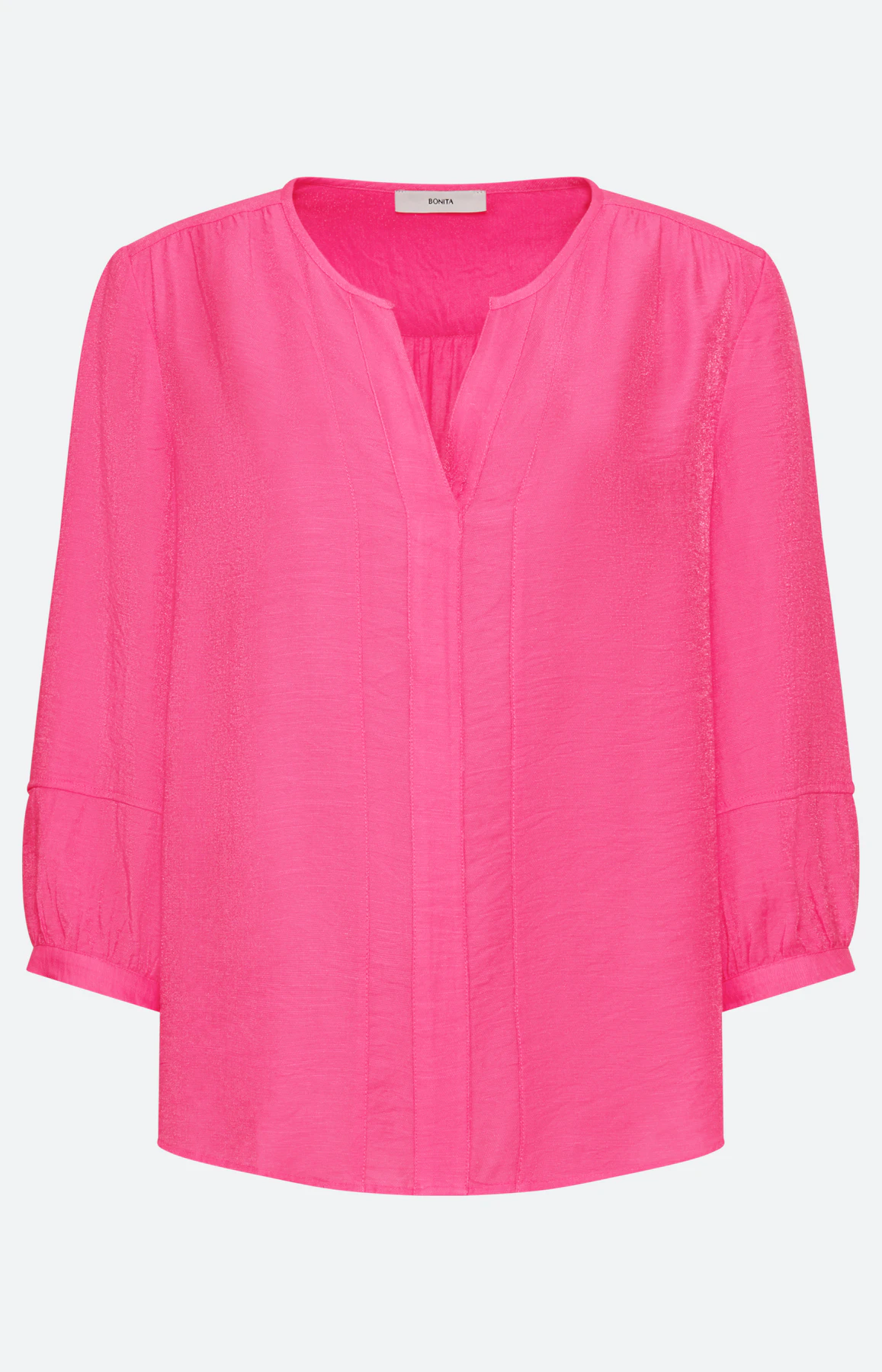 Blouse met een fijne structuur, pink