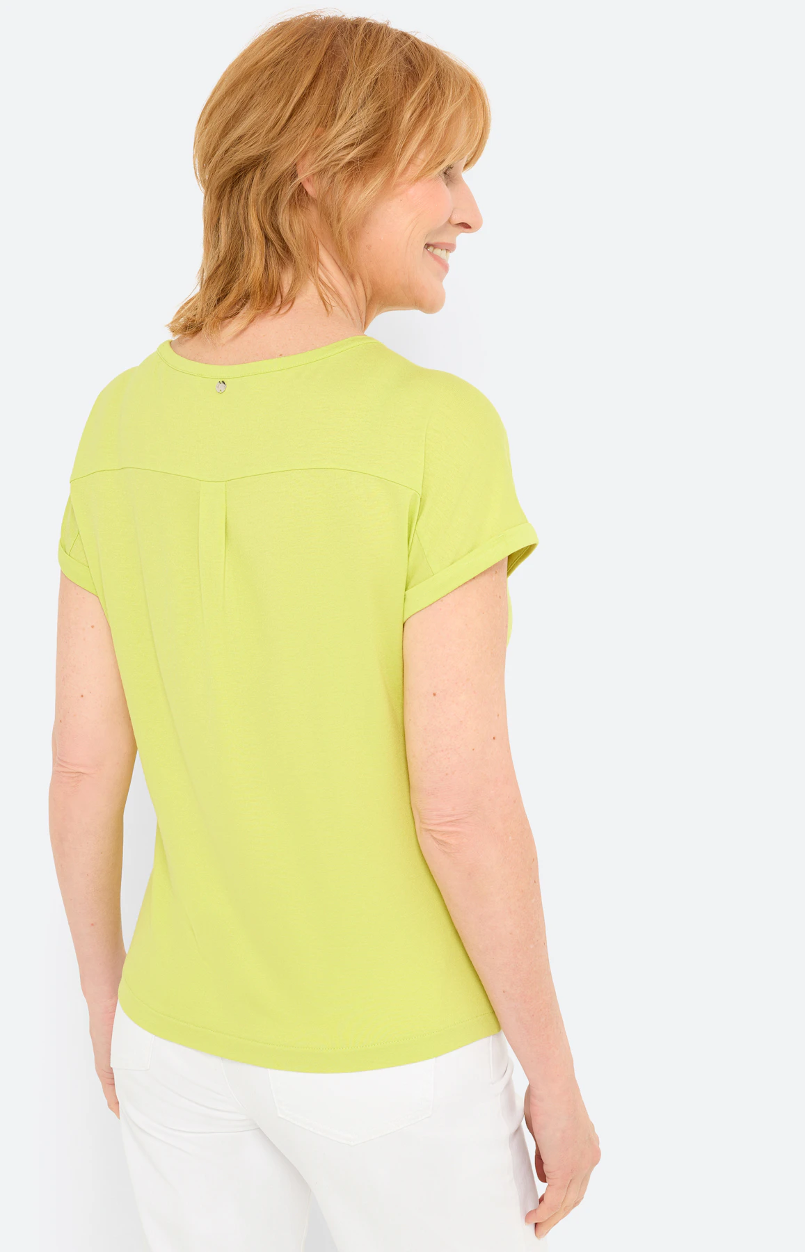 T-shirt met oogje, limoen