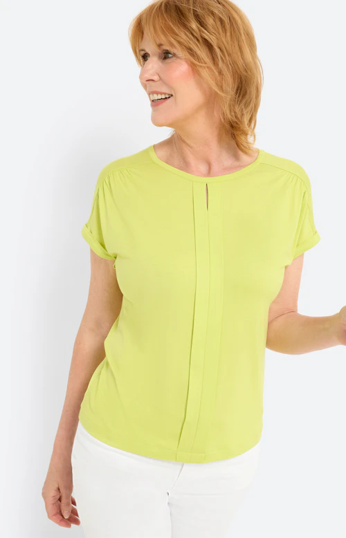 T-shirt met oogje, limoen