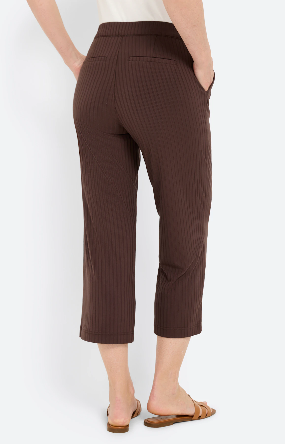 Culotte mit Stretchbund 24Inch, braun
