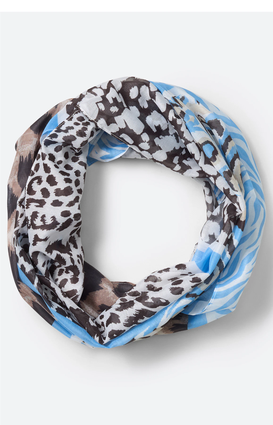 Colsjaal met motievenmix, multicolour