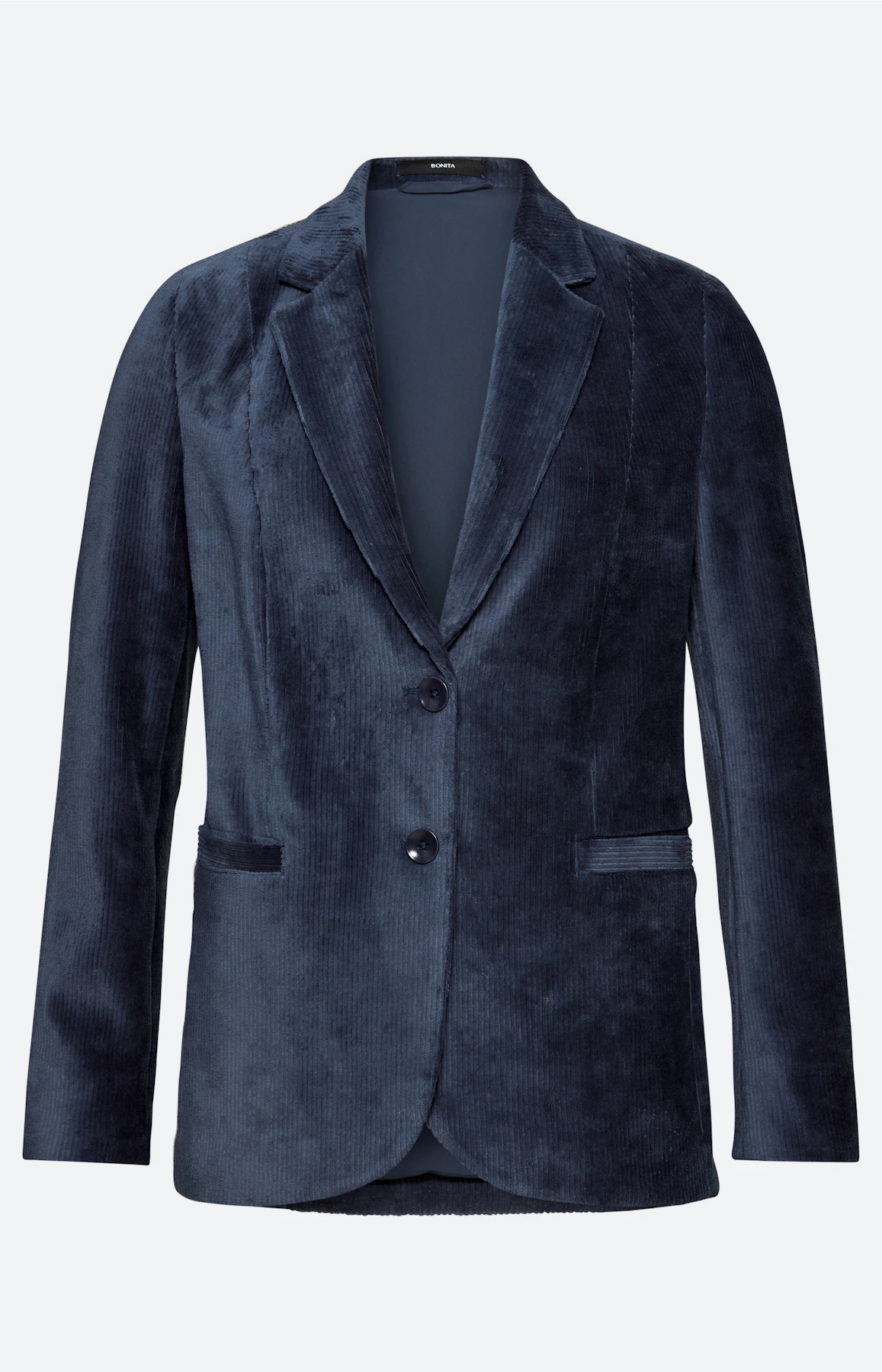 Blazer van cord, petrol