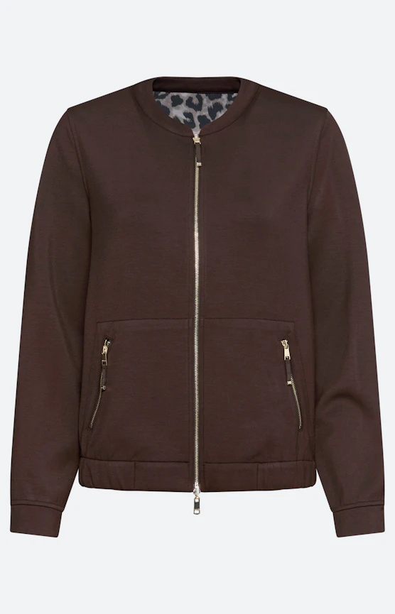Blazer mit Wendefunktion, braun