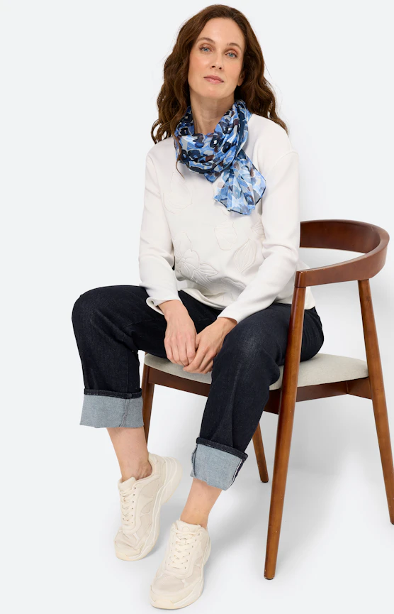 Een collectie met bloemige accenten en moderne laagjeslooks
 Inspiratie uit de collectie "Casual Bloom"
