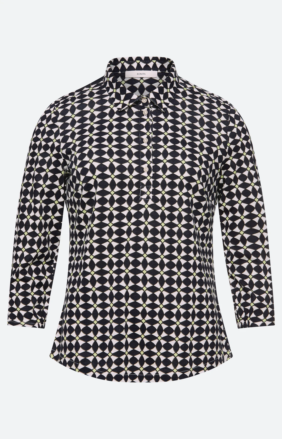 Shirt mit Umlegekragen, navy