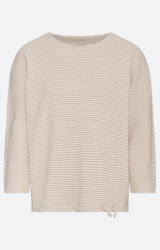 Shirt mit Struktur, greige