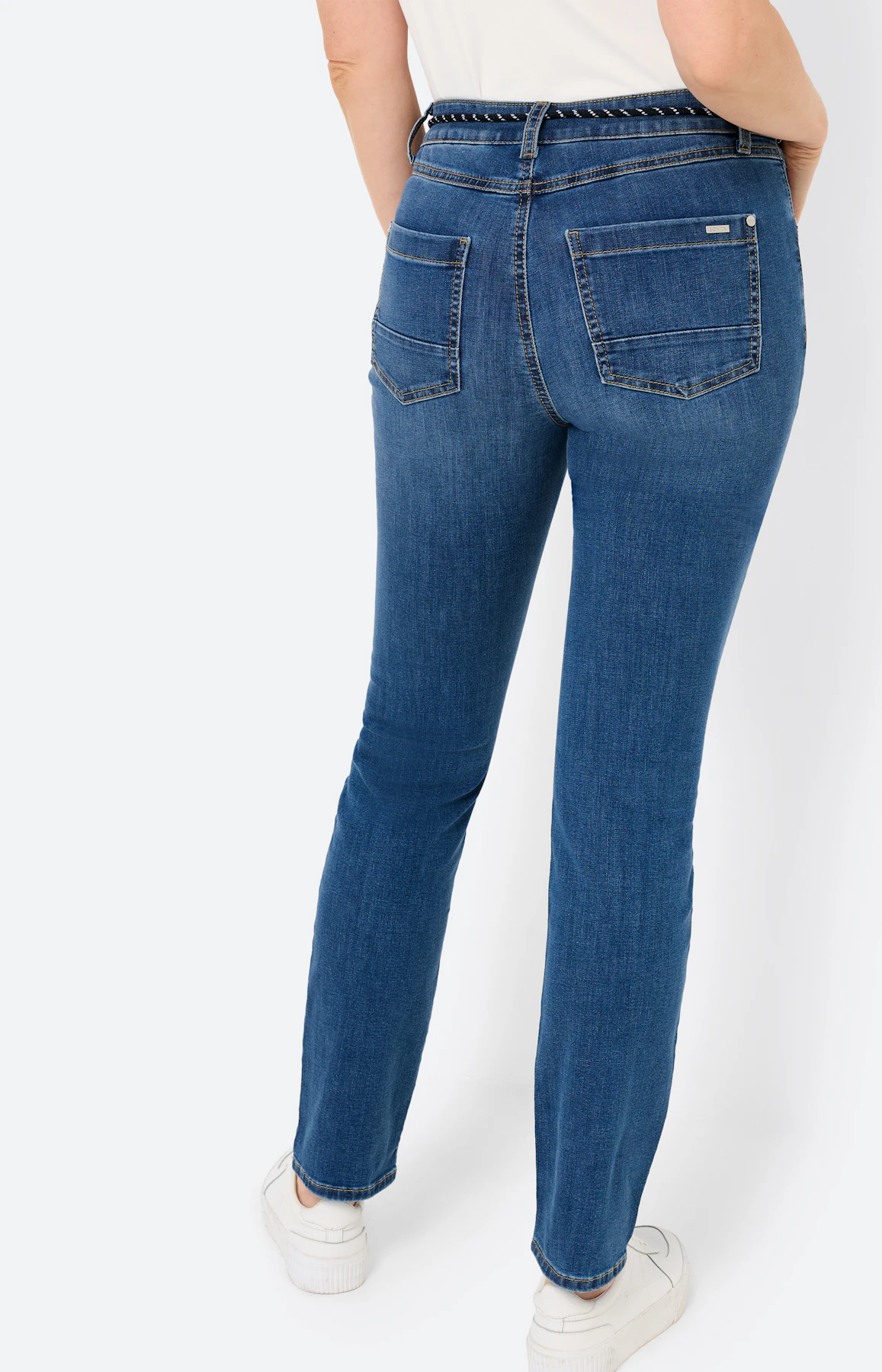 Jeans in regular fit 32 inch, mid blue