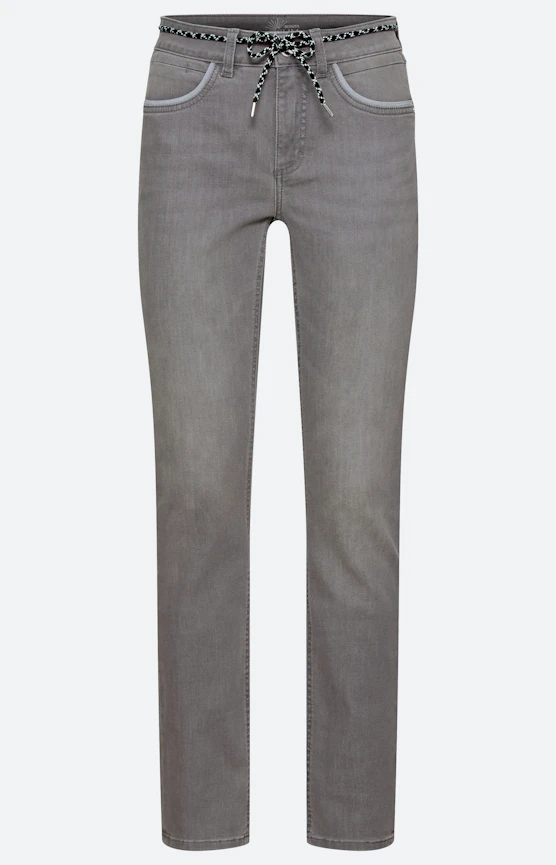 Jeans in slim fit 30 inch, grijs