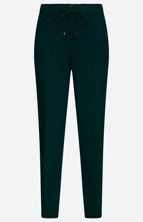 Broek van jersey 30 inch, groen