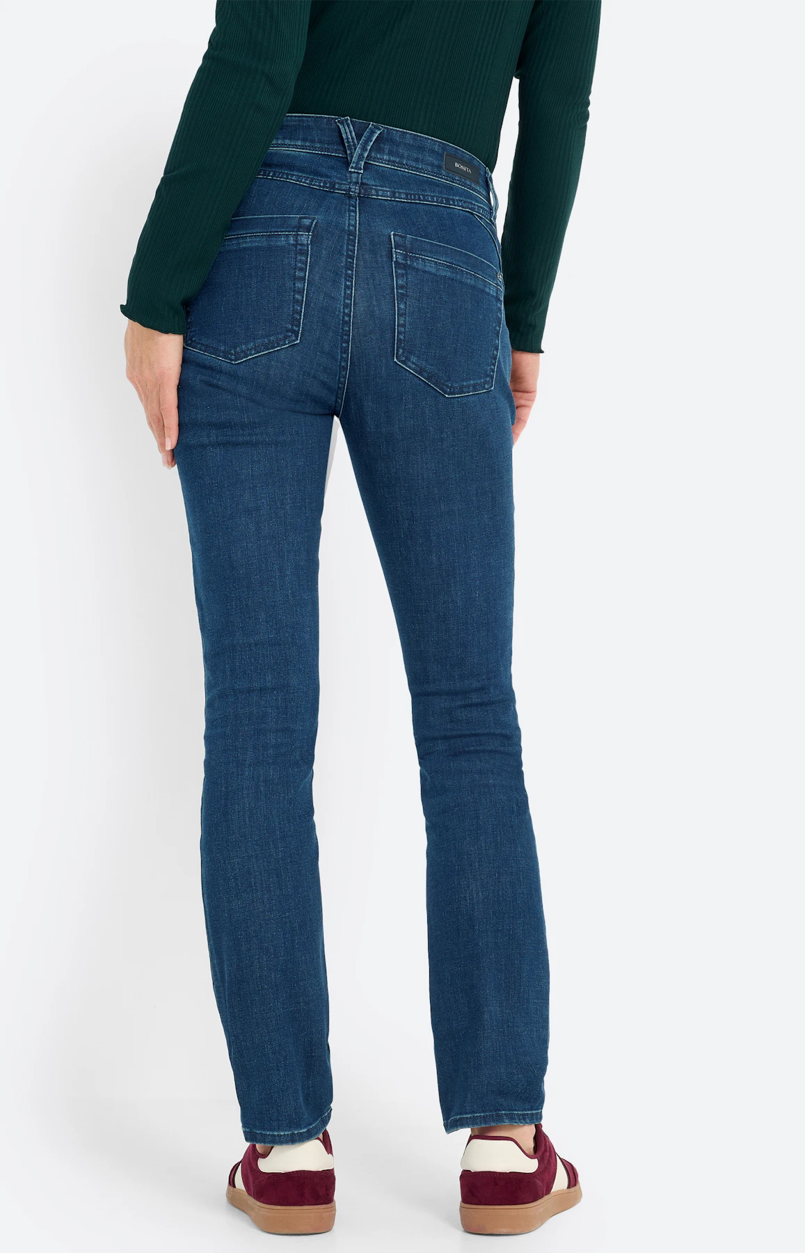 Jeans in slim fit 30 inch, dark denim