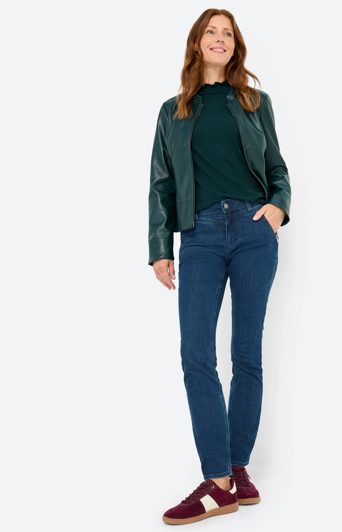 Jeans in slim fit 30 inch, dark denim