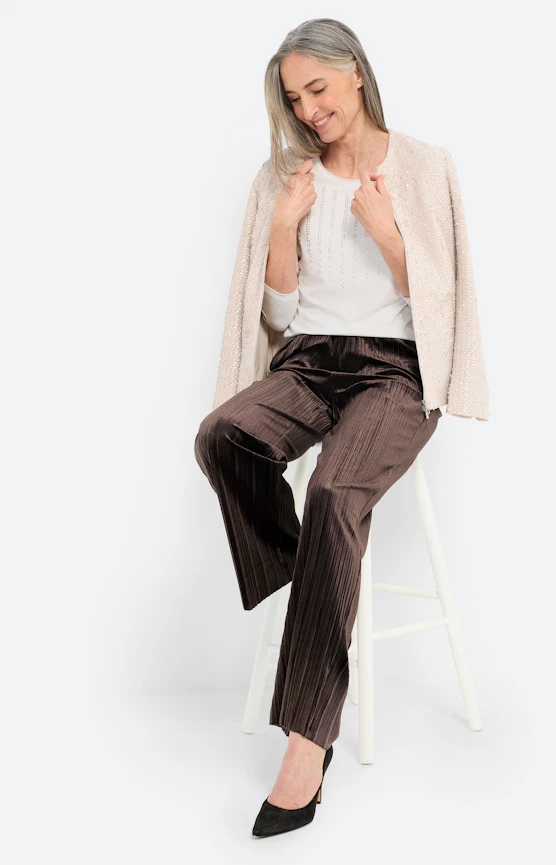 Een collectie vol knusse materialen en zachte breisels
 Inspiratie uit de collectie "Mountain Lodge"
