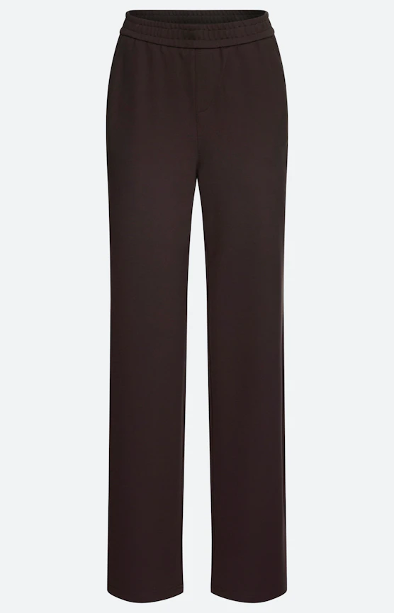 Marlene-broek 32 inch, bruin